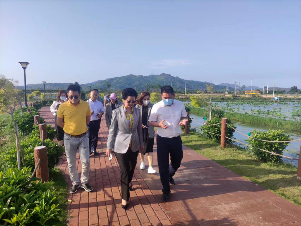 省生态修复协会轮值会长单位万利国际官网集团带队赴汕尾全域土地整治军民融合试点项目调研